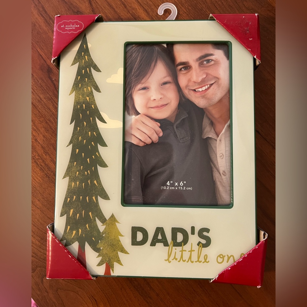 St. Nicholas Square 4x6 Frame - Dad’s Little One